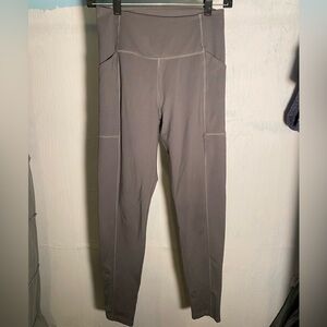 Girlfriend Collective grey yoga / athleisure leggings